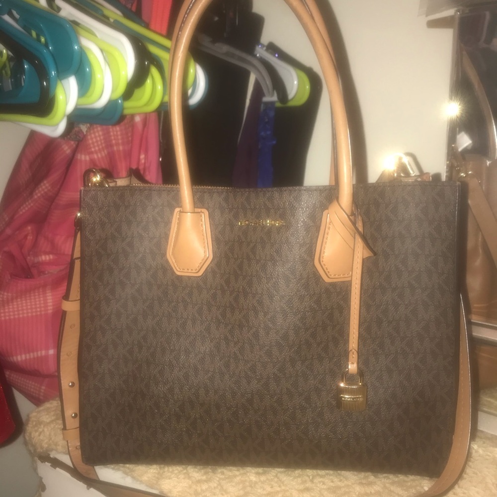 Michael Kors purse with matching wallet